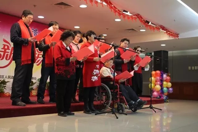 图为 表演现场
