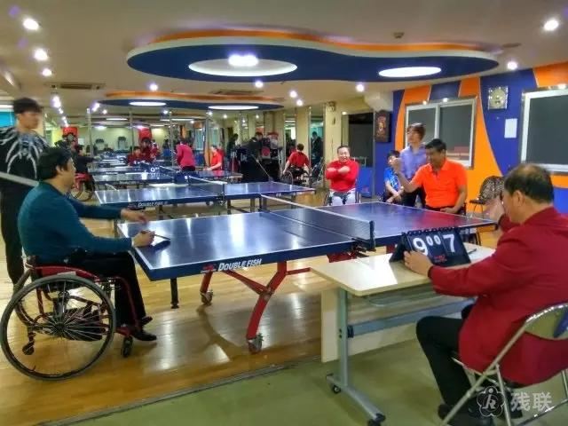 图为 比赛现场