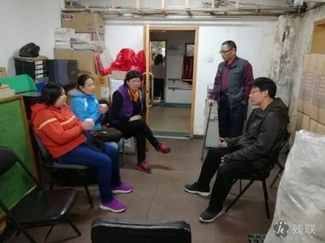 图为 慰问现场