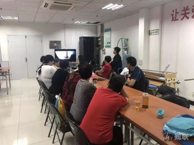 图为 观影现场