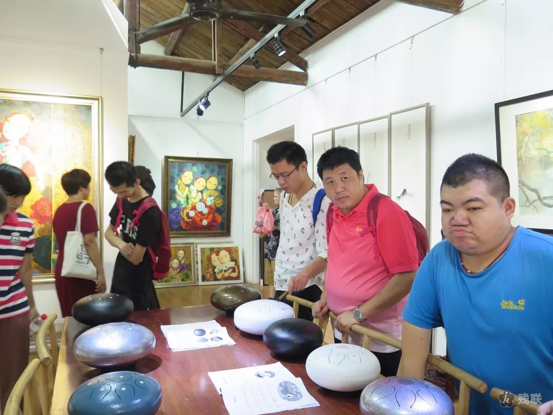 图为 参观现场
