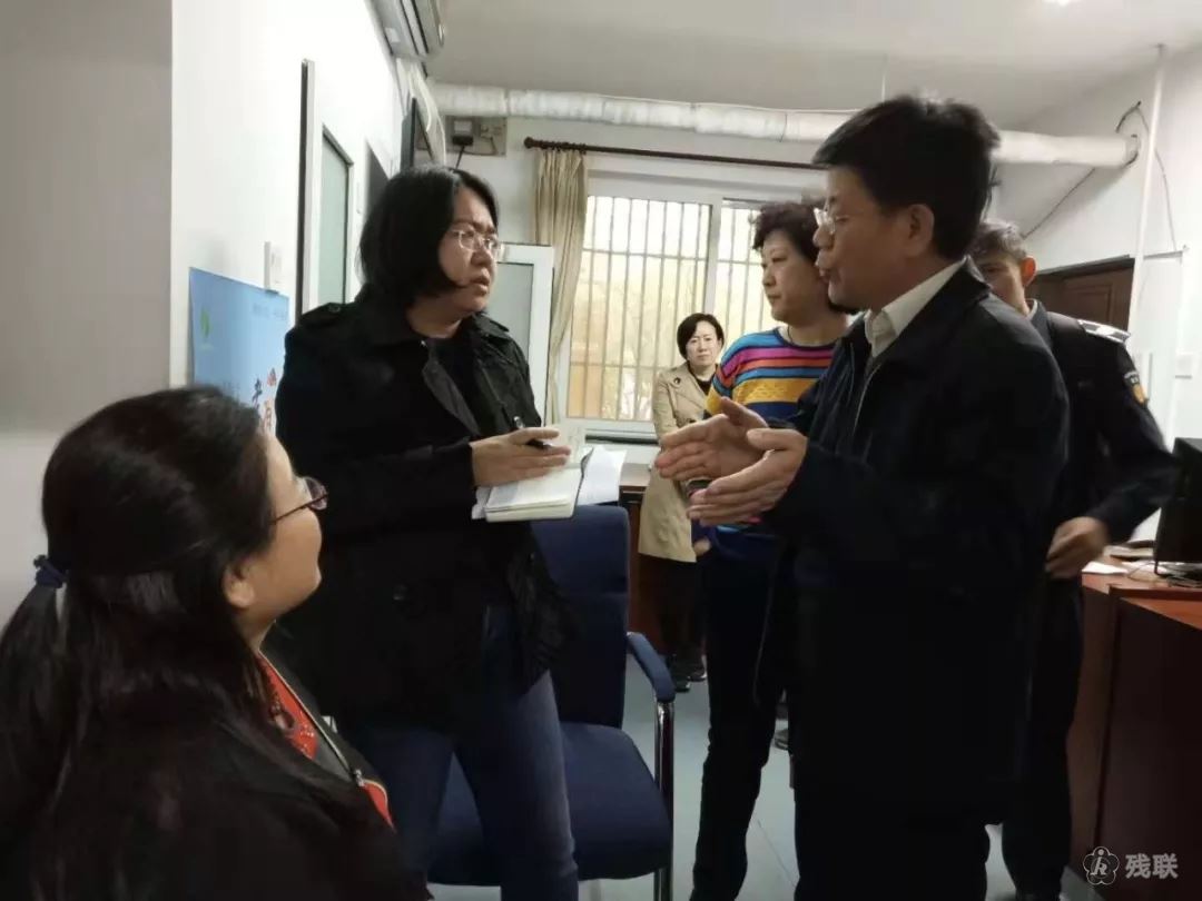 图为 工作现场