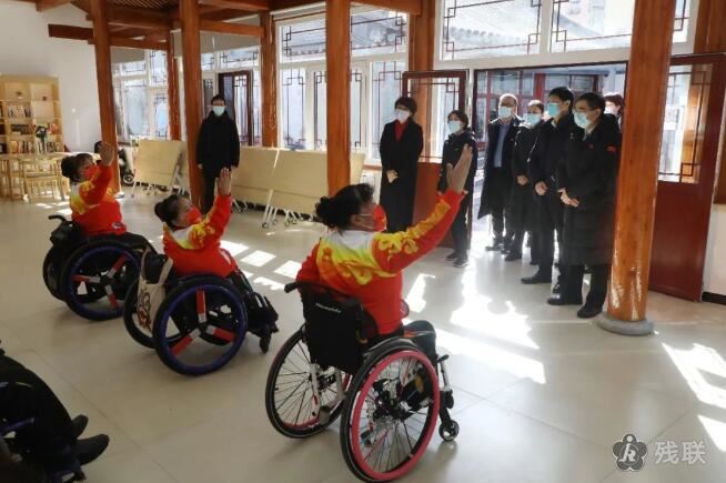 图为 参观现场