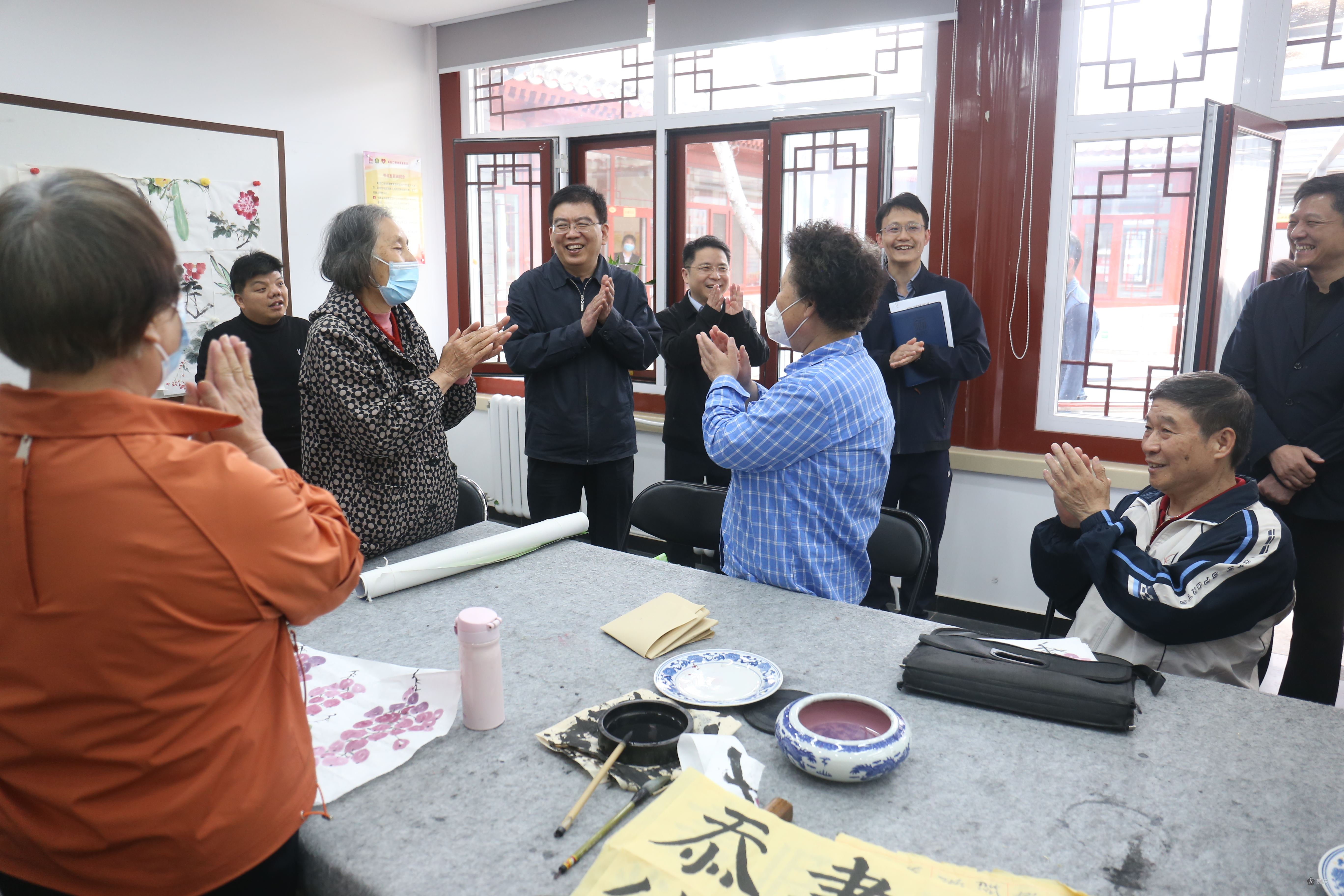 图为 调研现场