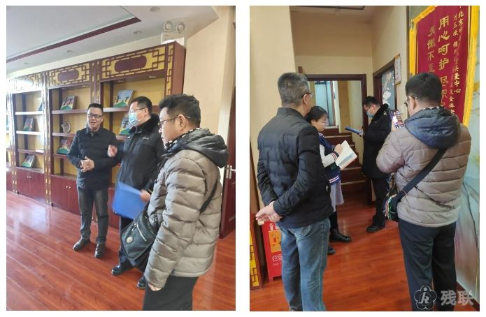 图为 检查现场